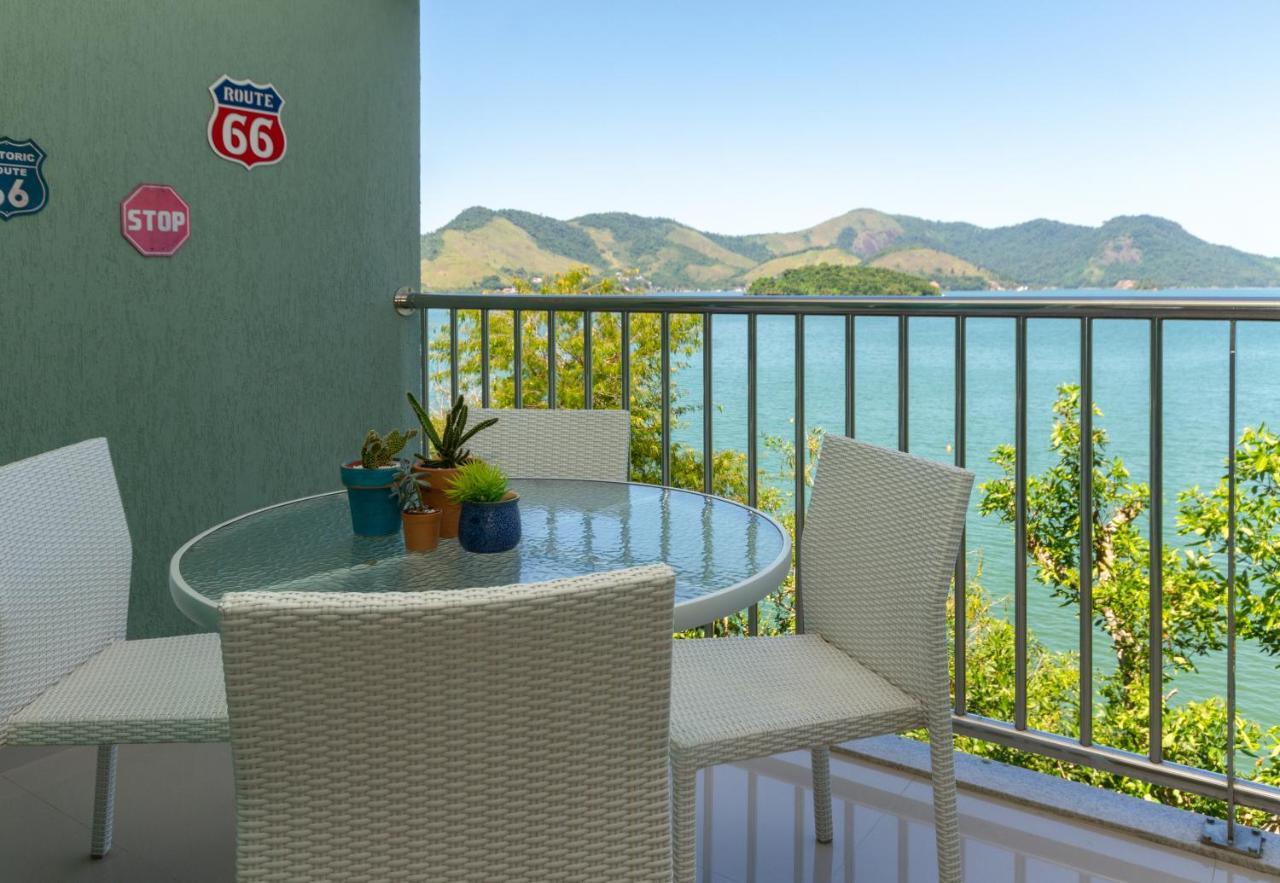 Conforto A Beira Mar! Apartamento Com Vista Para O Mar. 앙그라 두스 헤이스 외부 사진