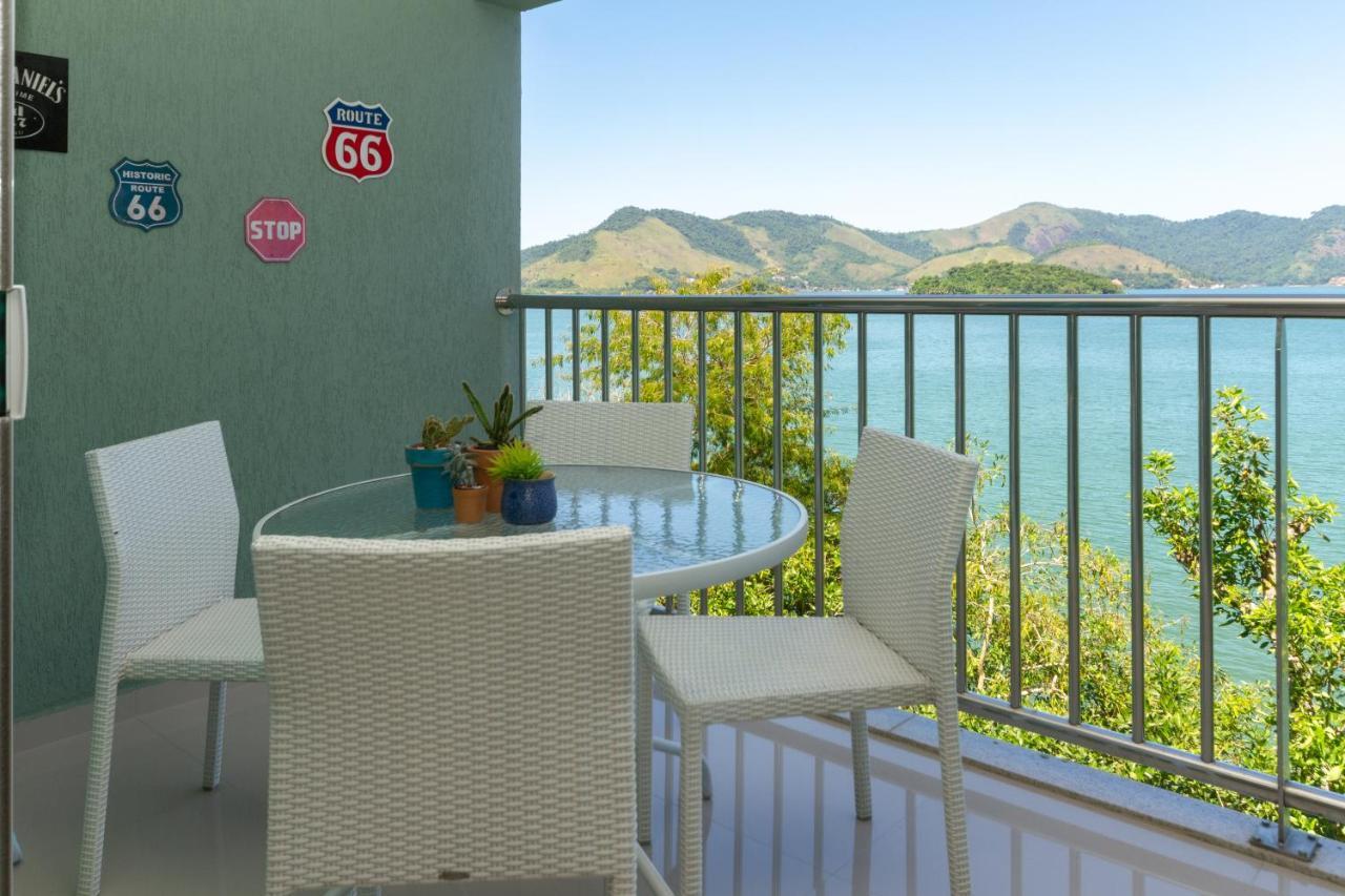 Conforto A Beira Mar! Apartamento Com Vista Para O Mar. 앙그라 두스 헤이스 외부 사진